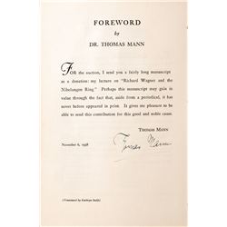 Albert Einstein and Thomas Mann