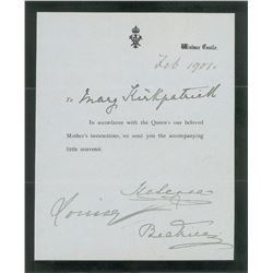 Princesses Louise, Helena, and Beatrice