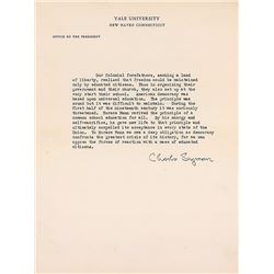 Yale University: Charles Seymour