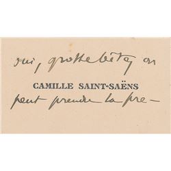Camille Saint-Saens