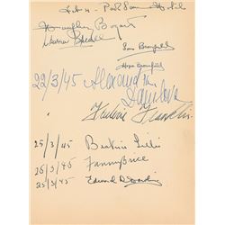 Humphrey Bogart and Lauren Bacall