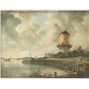 Image 2 : Antique Dutch Windmill Print