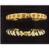 Image 3 : 2 Kenneth Jay Lane Enamel Animal Print Bangles
