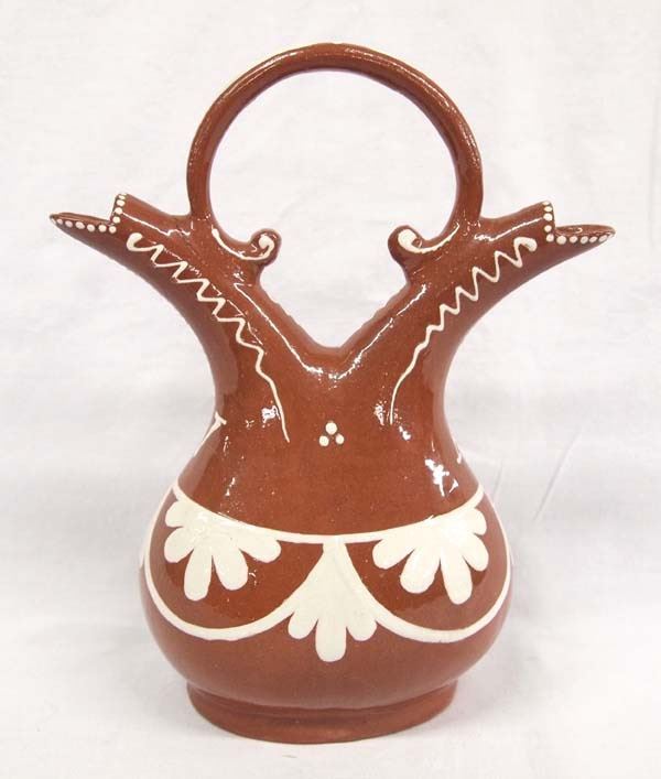 Spanish Ceramic Vinegar & Oil Ceramic Cruet