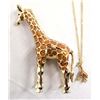 Image 1 : Giraffe Trinket Box with Necklace