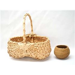 2 Native American Baskets