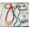 Image 2 : Collection of Sterling Jewelry, Some Native Amer.