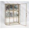 Image 2 : Glass & Brass Display Case for Miniature Treasures