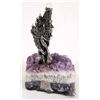 Image 1 : Crystal Embellished Castle on Amethyst Base