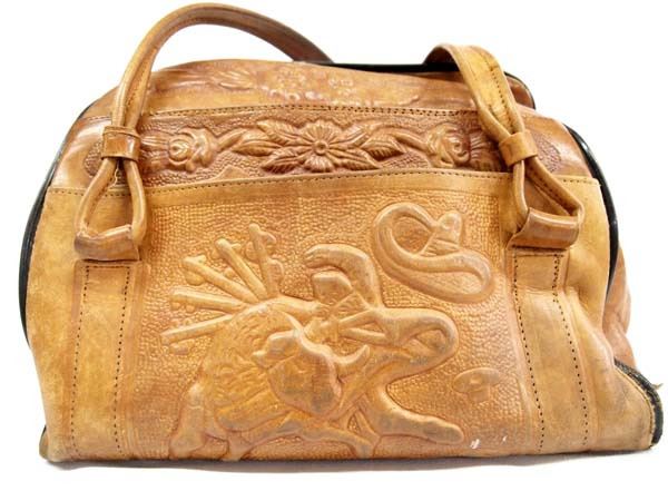 mexican hand tooled leather handbags