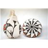 Image 2 : 2 Native American Miniature Acoma Pottery