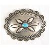 Image 1 : 1950 Navajo Sterling Silver Concho Pin