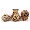 Image 1 : 3 Mexican Mata Ortiz Polychrome Jars, All Signed