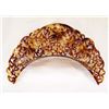 Image 3 : Antique Tortoise Shell Colored Celluloid Hair Comb