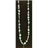 Image 1 : Navajo Double Strand Turquoise Nugget Choker