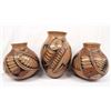 Image 1 : 3 Mexican Mata Ortiz Polychrome Jars, All Signed