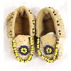 Image 1 : Native American Navajo Beaded Miniature Moccasins
