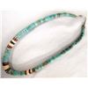 Image 2 : Navajo Graduated Rolled Turquoise Heishi Choker