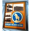 Image 1 : GNRY decal and photos and other memorabilia, framed