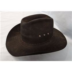 Stetson 4X cowboy hat, black, size 6-3/4
