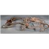 Image 1 : Jester bit, stainless steel; AND 2 Crockett alum. bits