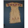 Image 2 : Plains Indian beaded ladies outfit including  dress, medallion necklace, moccasins, beaded bag, belt