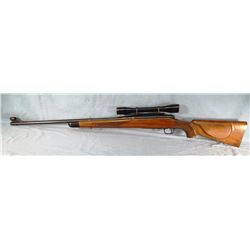 Remington 721, .300 Weatherby, 26" bbl, s#112889, engraved magazine plate,  s#112889, Leupold 4x sco