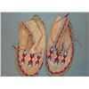 Image 1 : Plains Indian beaded moccasins, nice condition