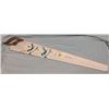 Image 1 : Margie Beckman hand-painted ice saw, bluebirds, by