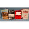 Image 1 : 4 asst'd. western books:  Colonel Joe by Brownlee; Custer's Luck by Stewart; The Blackfeet by Ewers;