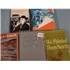 Image 1 : 5 asst'd. western books: We Pointed Them North by Teddy Blue Abbott; Schoolmaster with the Blackfeet