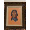 Image 1 : John Segesman, acrylic, Eagle Ribs, 13" x 10", framed