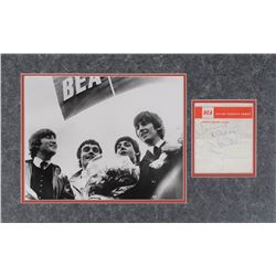 Beatles Signatures: McCartney, Harrison, and Nicol