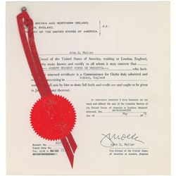 John Lennon Signed Deposition