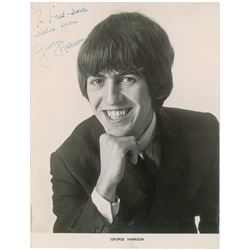 George Harrison Signed Photograph