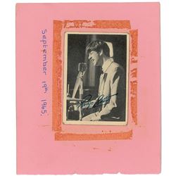 Paul McCartney Signed Bubble Gum Card