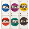 Image 1 : Elvis Presley Complete Set of Six Backstage Passes
