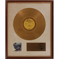 Jimi Hendrix Sales Award Belonging to Mitch Mitchell