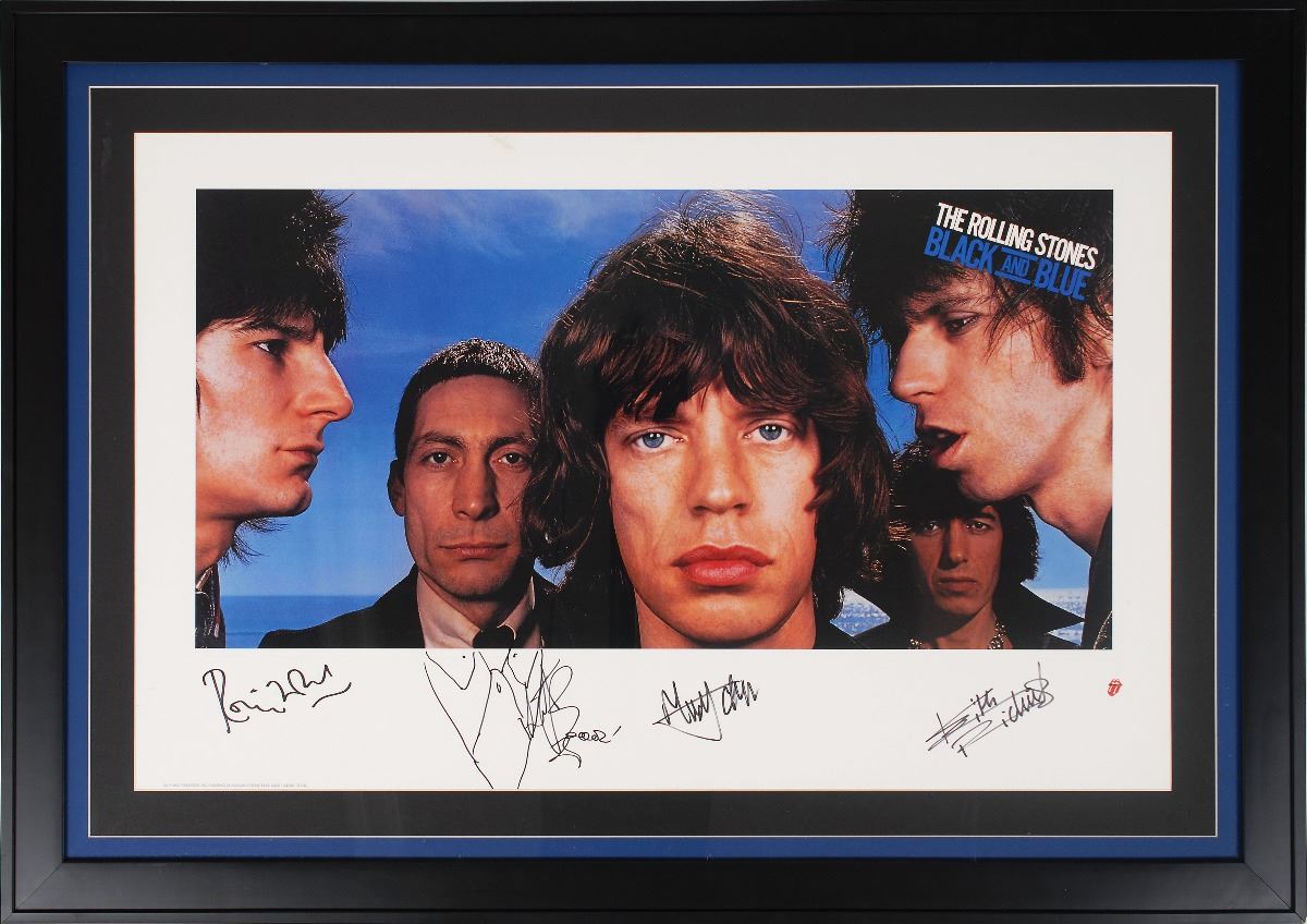 Rolling Stones Signed Photo Print Poster - Autographed Memorabilia Collectible