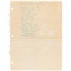 Image 1 : Mick Jagger Handwritten Setlist