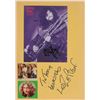 Image 1 : Jimmy Page and Robert Plant Signed Scrapbook Page Display