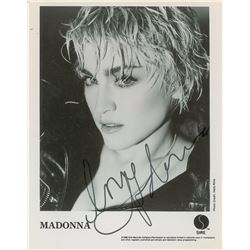 Madonna Signed Photograph