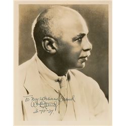 W. C. Handy Signed Photograph