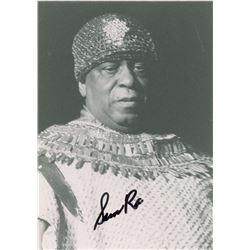 Sun Ra Signed Photograph