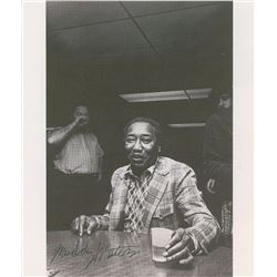 Muddy Waters Signed Book Photograph