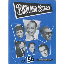 Lester Young and Jazz Musicians Signed Program