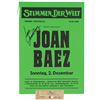 Image 1 : Joan Baez Signed Mini Poster and Magazine Photograph