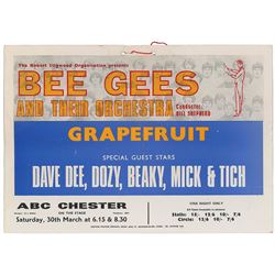 Bee Gees Window Card