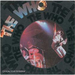 The Who Signed Tour Program