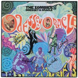 The Zombies Signed Album